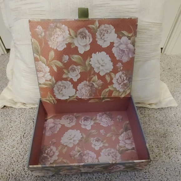 NWT  DECORATIVE BOX  AND PILLOW - Picture 3 of 4